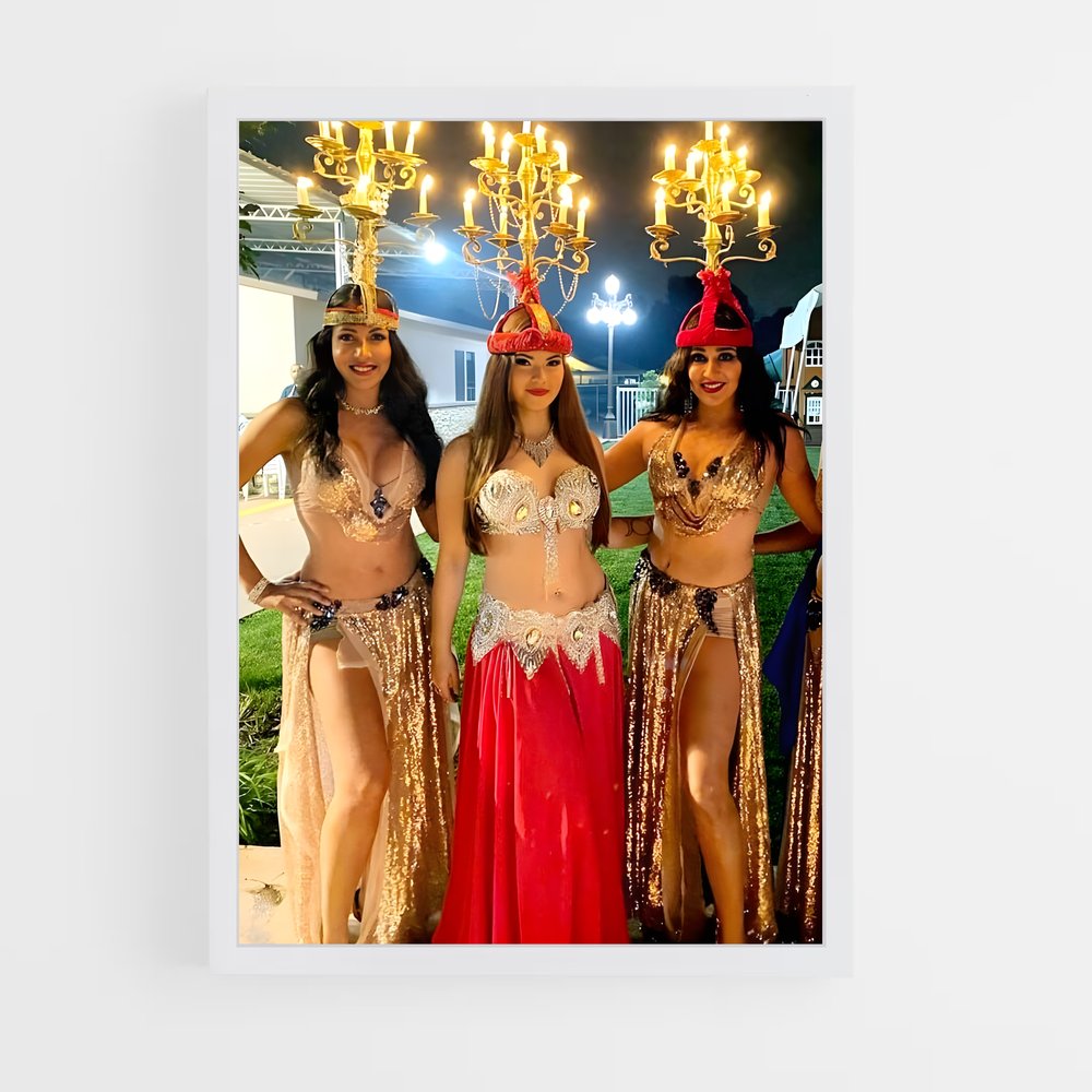 Poster Cairo international headpieces – affiche Danse (vue 3)